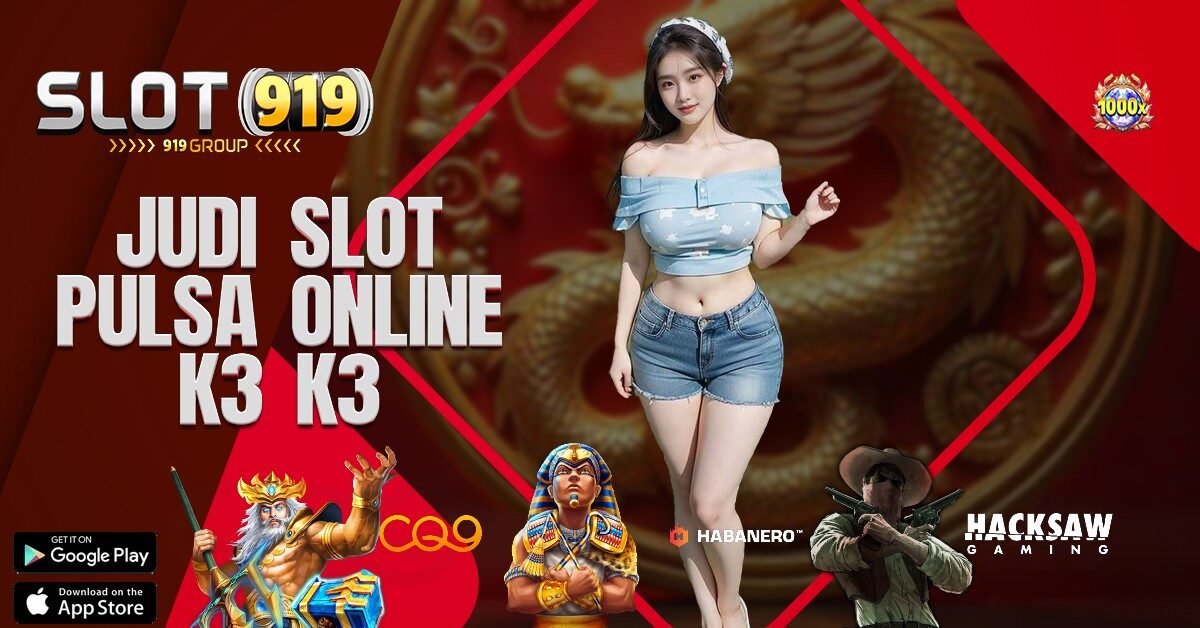 K3K3 JUDI SLOT ONLINE BONUS TERBESAR