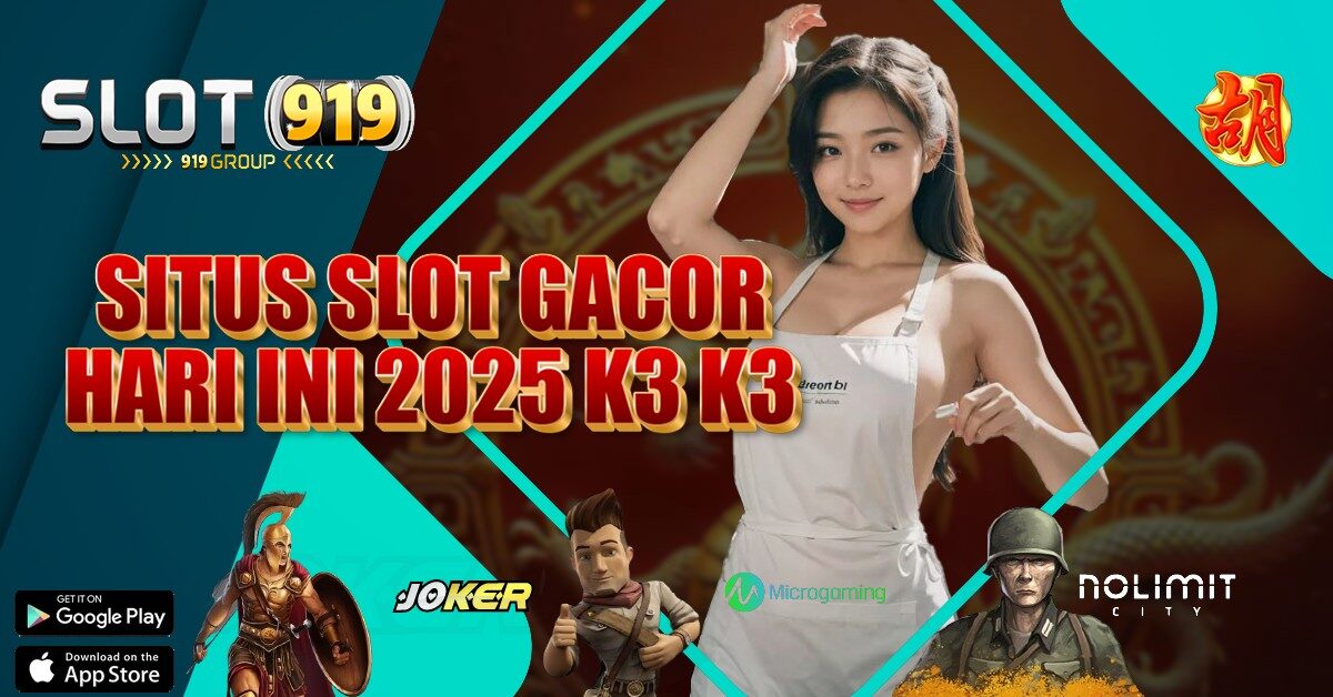 SITUS SLOT GACOR HARI INI TERPERCAYA K3K3 APK