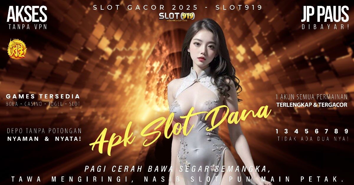 Slot Gacor Tanpa Potongan 2025 Cara Daftar Slot Online Pakai Dana