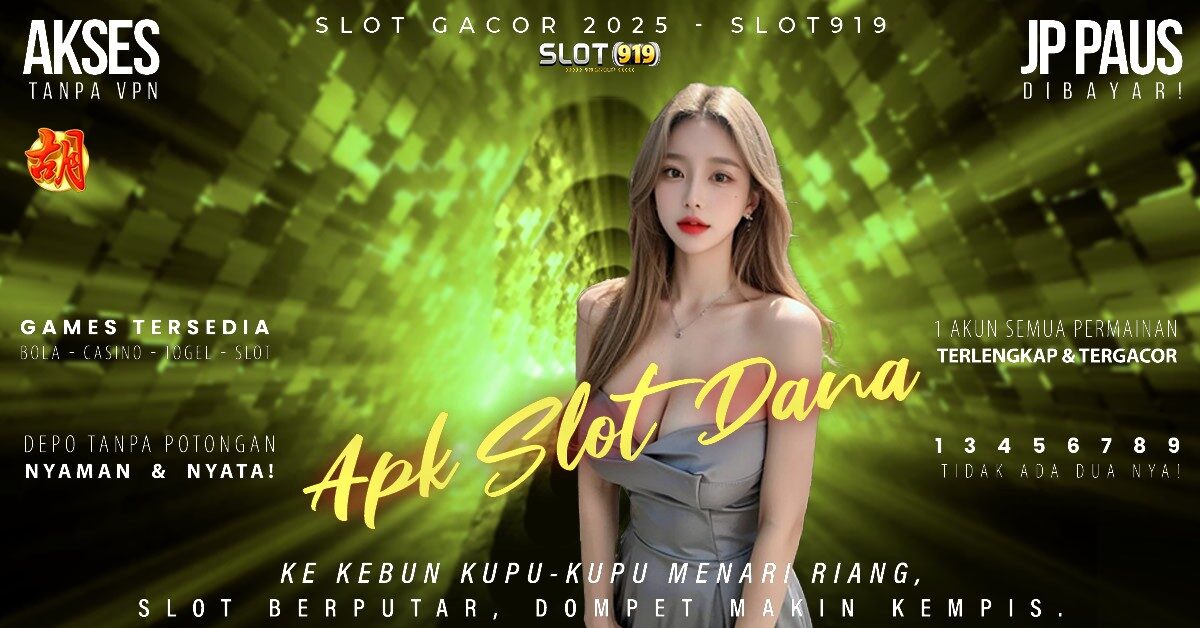 Slot Rekening Dana Slot Gacor Modal 20k