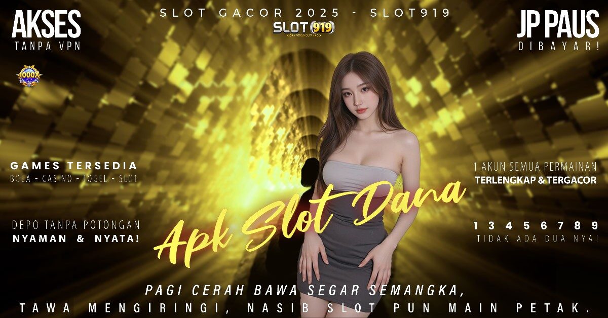 Slot Gacor 2025 Mudah Jackpot Slot Dapat Saldo Dana