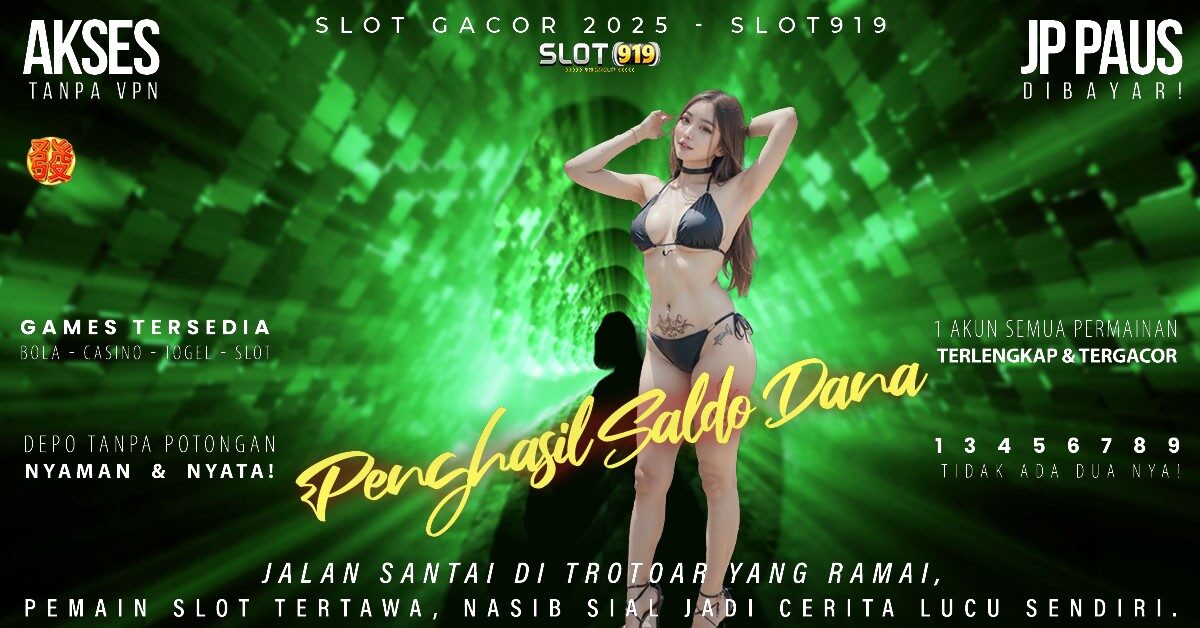 Game Slot Dapat Saldo Dana Situs Slot Rtp Gacor